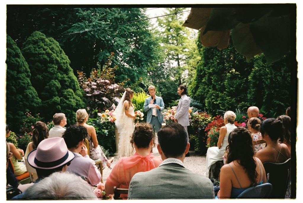 Couple at wedding dance